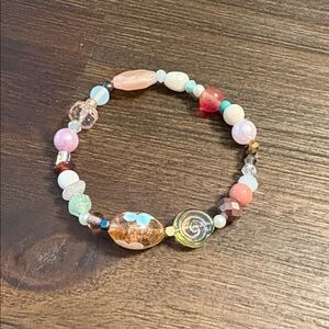 Hand Crafted Multicolor Beaded Bracelet
